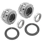 Front Wheel Hub Clutch With Armature Plate for Polaris Sportsman 335 400 500 Xplorer 250 300 400 500 Scrambler Magnum Xpedition Big Boss Diesel Worker, OEM# 1520214 1520281 5211148