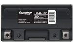Energizer TX14AH AGM ATV and UTV 12V Battery, 210 Cold Cranking Amps and 12 Ahr, Replaces: YTX14AH-BS and others, 133mmx90mmx164mm