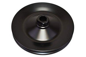 Steel Key-Way Power Steering Pump Pulley - Single Groove