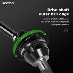Scitoo CV Axel, fit 2000-2005 Honda TRX 350 Rancher Front 1 PC Complete Shaft Assemblies