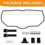 StarknightMT Talon 1000 Rear Windshield for ATV