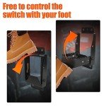 Universal Heavy Duty ATV Rear Passenger Foot Rest