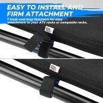 KEMIMOTO ATV Rack Pad for Comfortable Rides