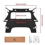 KEMIMOTO UTV Rear Panel for Pioneer 700/700-4