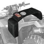 MYDAYS ATV Saddle Bag and Phone Storage Black