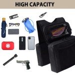 MYDAYS ATV Saddle Bag and Phone Storage Black