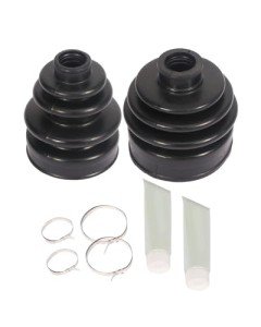 SCITOO CV Axle Boot Kit ATV fits for 2000-2005 for Honda Rancher 350 Pair Outer Inner