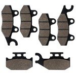 LOCOPOW Brake Pads for Yamaha Rhino and Raptor