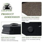 LOCOPOW Brake Pads for Yamaha Rhino and Raptor