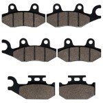 LOCOPOW Brake Pads for Yamaha Rhino and Raptor