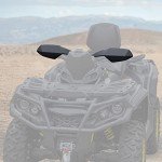 Black Handguards for Can-Am Outlander Accessories