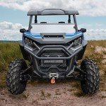 Can-Am Commander Front Mesh Grill with LED Light
