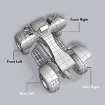 ECCPP CV Axle Drive Shaft Assembly fit 2006-2016 for Polaris Sportsman 400/450/500/570/700/800 HO/X2 Front Left Right 2 PCS 1332347