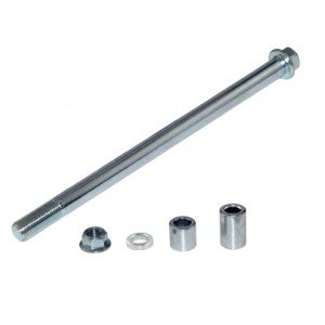 12mm 210mm Front Rear Axle with Bushing 5mm 20mm 30mm Fit for Pit Dirt Bike Moped Scooter QUAD ATV Mini Bike Parts 50cc 110cc 125cc