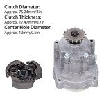 17T Clutch Kit for 43cc/49cc Mini ATV