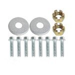 44in/1120mm Quad Go Kart Rear Live Axle Kit Sprocket Brake Wheel Hub Replacement for ATV Quad Go Karts
