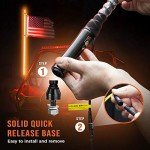 KEMIMOTO LED Spiral Whip Lights for Offroad Vehicles