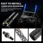 RGB LED Whip Lights with Remote Control - 2 Pack