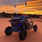 KEMIMOTO LED Spiral Whip Lights for Offroad Vehicles