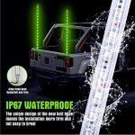 4FT Green LED Whip Light for ATVs