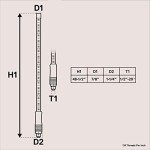 RGB LED Whip Light with Remote for UTV/ATV