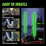4FT Green LED Whip Light for ATVs