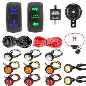 ATV UTV SXS Turn Signal Kit with Horn