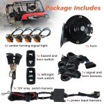 Universal UTV ATV Turn Signal Kit with Switch