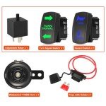ATV UTV SXS Turn Signal Kit with Horn