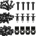 Polaris UTV Fender Clips and Rivets Set - 30pcs