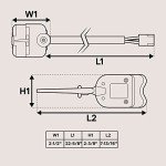 LED Turn Signal Kit for UTV ATV Street-Legal