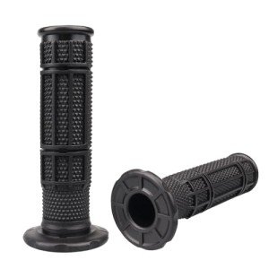 Universal Soft Rubber ATV Handlebar Grips - Black
