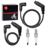 Can-Am Spark Plug & Wire Cap Set for ATVs