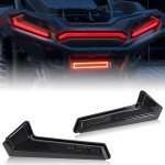 Smoked Black LED UTV Tail Lights for Polaris