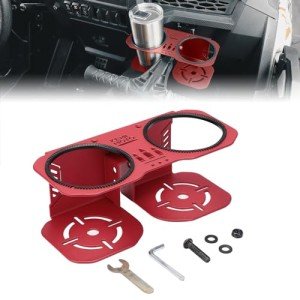 KEMIMOTO Grab Bar Cup Holder for Polaris RZR