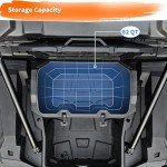 SAUTVS Water-Resistant UTV Cargo Box for Polaris