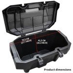 SAUTVS Water-Resistant UTV Cargo Box for Polaris