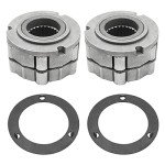 Front Wheel Hub Clutch With Armature Plate for Polaris Sportsman 335 400 500 Xplorer 250 300 400 500 Scrambler Magnum Xpedition Big Boss Diesel Worker, OEM# 1520214 1520281 5211148