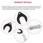 Heavy Duty CV Axle Puller Removal Tool Set - Front Wheel Drive Bearing & Joint Extraction - Includes 5/8"-18 Slide Hammer, 63mm & 48mm Forks, Adapters for Stubborn CV Joints - UTV/ATV/UTV Use