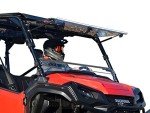 SuperATV Scratch-Resistant Flip Windshield for Honda Pioneer