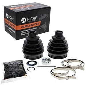 NICHE Front CV Axle Boot Kit For Polaris 2204107 Ranger and Crew 800 900 XP UTV