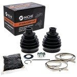 NICHE Front CV Axle Boot Kit For Polaris 2204107 Ranger and Crew 800 900 XP UTV