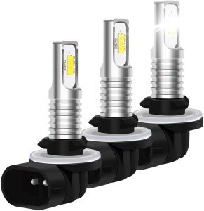 ZEBANERT Compatible with Polaris Sportsman 300 400 450 500 550 570 600 700 800 850, Compatible with Sportsman RZR 570, ACE, Hawkeye, 881 886 889 894 fog light Bulbs, 6000LM 6000K，Pack of 3