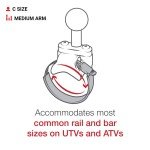 RAM MOUNTS ATV/UTV Tablet Rail Mount System