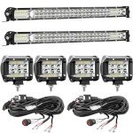 SAN YOUNG 20" LED Light Bar & Pod Kit