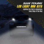 SAN YOUNG 20" LED Light Bar & Pod Kit