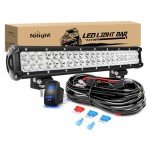Nilight 20 Inch 126W LED Light Bar Kit