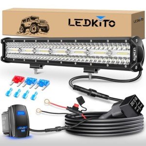 20" LED Light Bar Kit for ATV & UTV