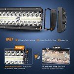 Nilight 22-Inch 480W LED Light Bar Combo