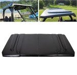 Kojem Universal Hard Roof Top Compatible with JD Gator 625 825i / Yamaha Rhino/Kawasaki MULE 4010 Teryx/Bobcat 3400 / Holland Rustler/Full Size Polaris Ranger